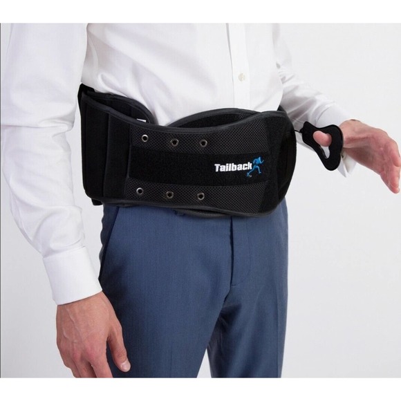 MANAMED Tailback 50 Universal Back Brace Adjusts 25" to 68" S-4XL TB050 Preowned - Picture 2 of 7